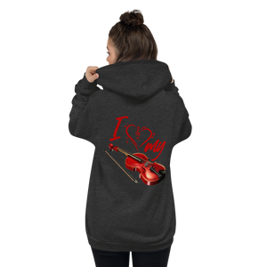 I Love My Violin Hoodie