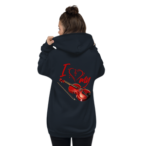 I Love My Violin Hoodie