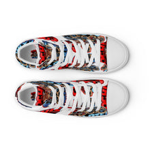 Load image into Gallery viewer, Women’s high top canvas shoes