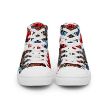 Load image into Gallery viewer, Women’s high top canvas shoes