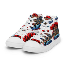 Load image into Gallery viewer, Women’s high top canvas shoes